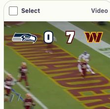 Video thumbnail in a Snapchat result that opens a larger preview when selected