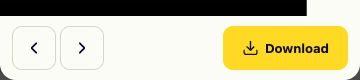 Snapchat preview toolbar with left and right arrows and a yellow Download button